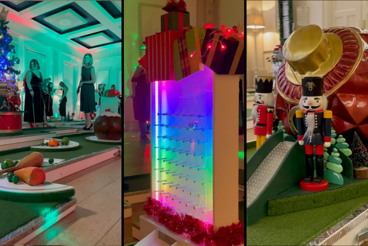 Corporate Christmas Party Crazy Golf Entertainment