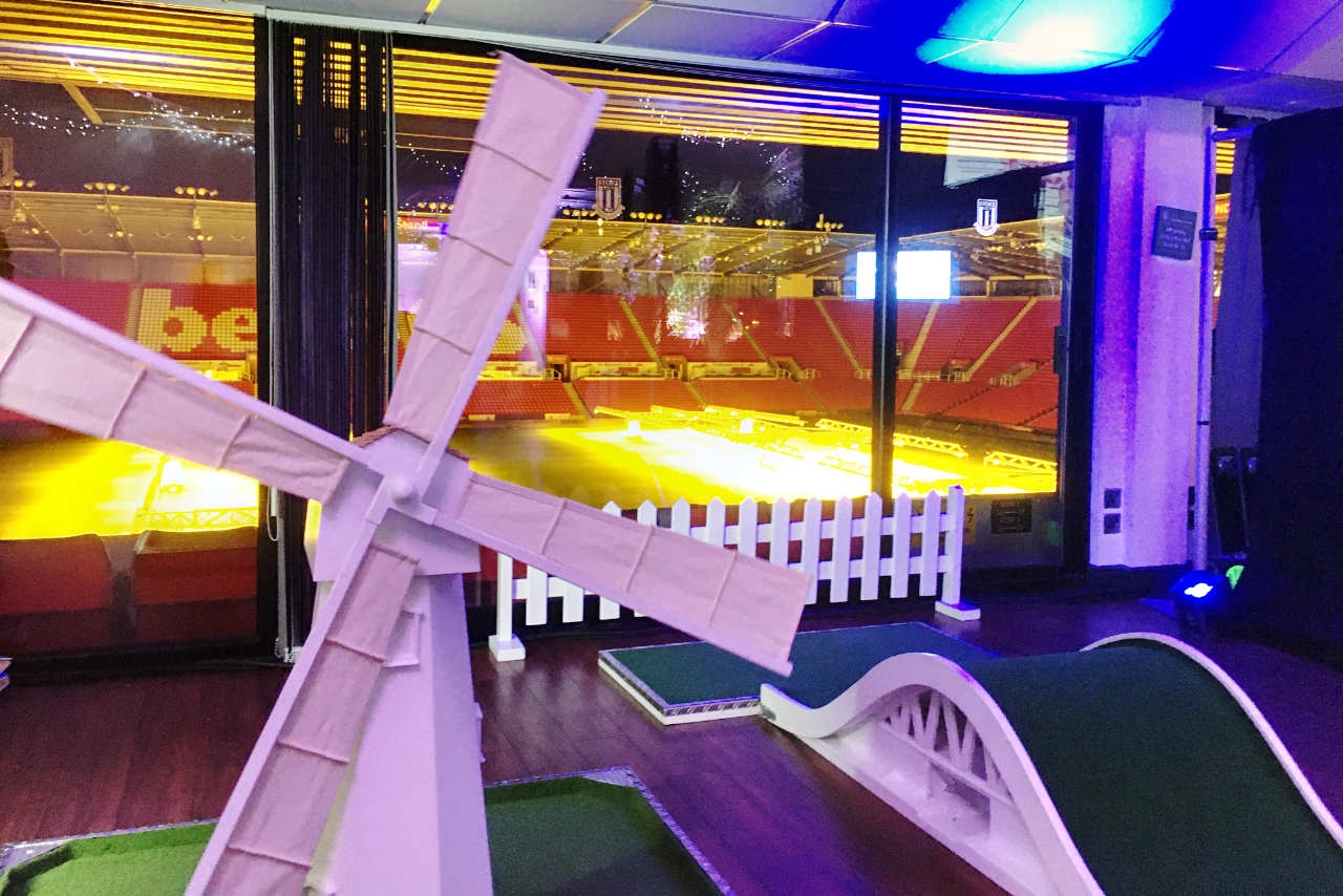 Indoor Corporate Crazy Golf - Michelin Tyres - BET365 Stadium